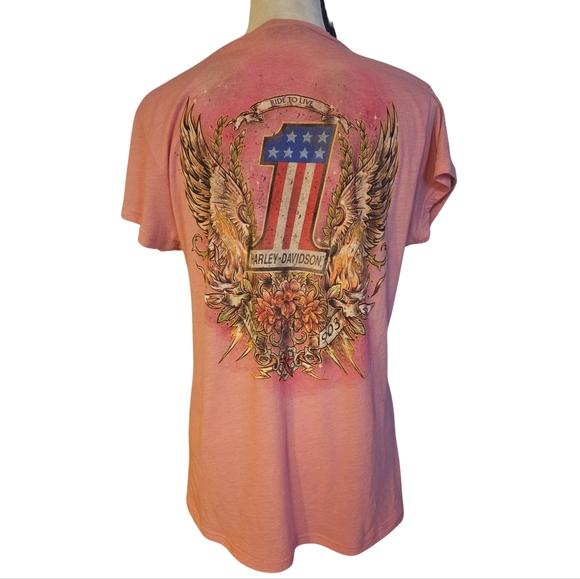 Harley-Davidson Women's tee - Picture 2 of 7